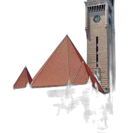building, umbrella, staff, jewelry transparent PNG cut-out