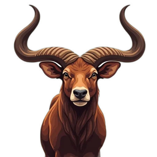 animal, face, crown, staff transparent PNG cut-out