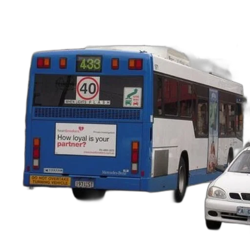 car, 3d render, blue, bus transparent PNG cut-out
