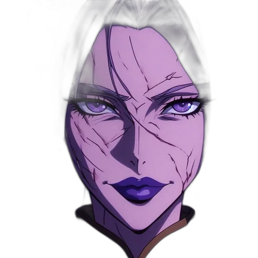 face, mask, staff, creature transparent PNG cut-out