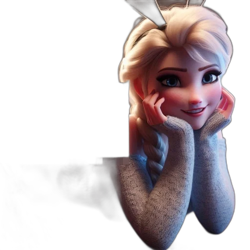 face, robot, dress, concept art transparent PNG cut-out