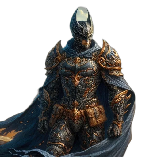 mask, sword, concept art, fantasy art transparent PNG cut-out
