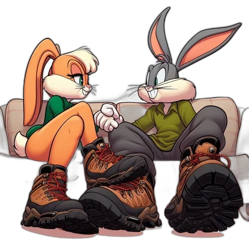 shoes, concept art, cartoon, comic book art transparent PNG cut-out