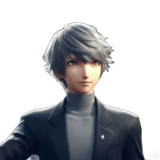 staff, jacket, face, robot transparent PNG cut-out