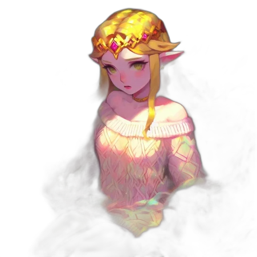 mask, staff, crown, dress transparent PNG cut-out