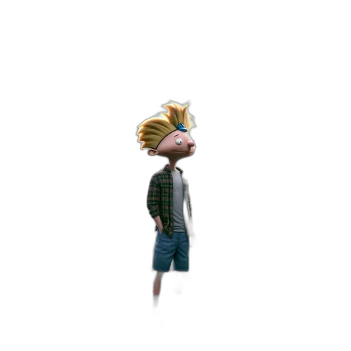 staff, hat, jacket, hair transparent PNG cut-out