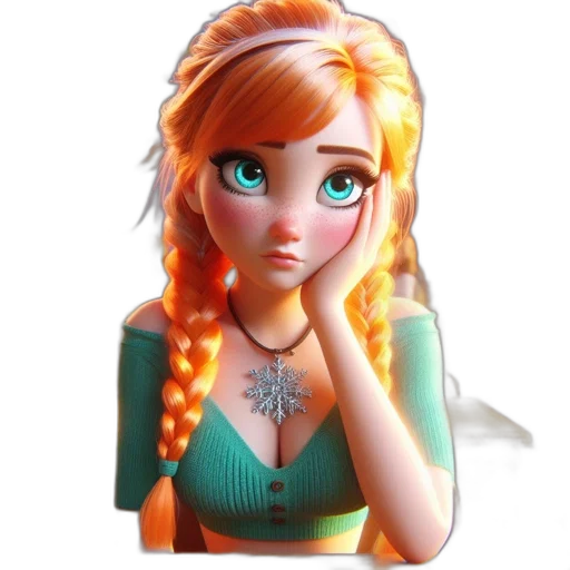 jewelry, dress, crown, 3d render transparent PNG cut-out