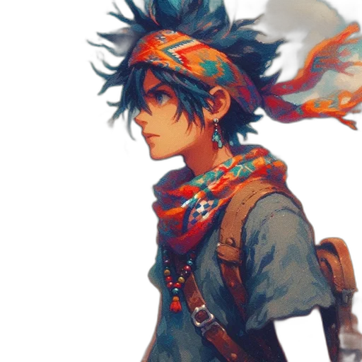staff, dragon, hat, face transparent PNG cut-out