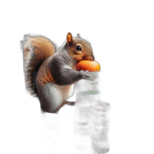 animal, food, bottle, photorealistic transparent PNG cut-out