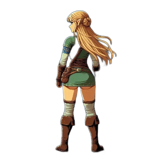 staff, weapon, sword, hair transparent PNG cut-out