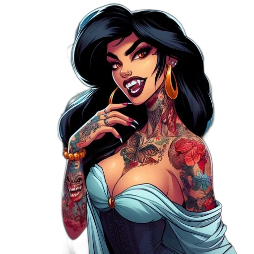 comic book art, cartoon, concept art, fantasy art transparent PNG cut-out