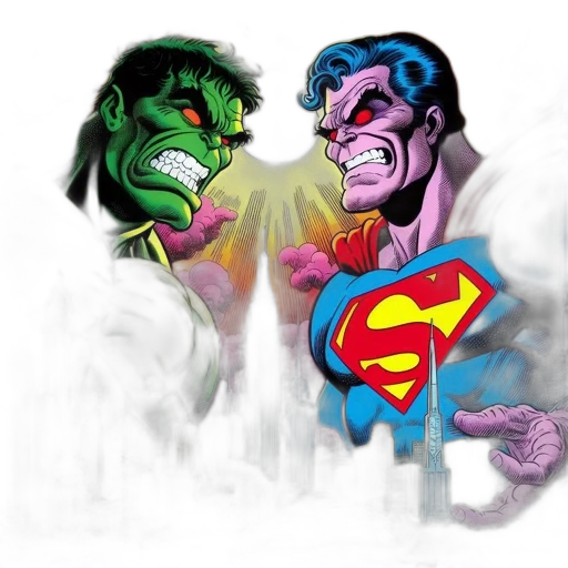 comic book art, concept art, fantasy art, photorealistic transparent PNG cut-out