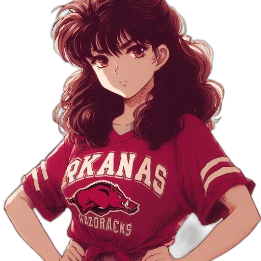 animal, anime, vaporwave, pixel art transparent PNG cut-out
