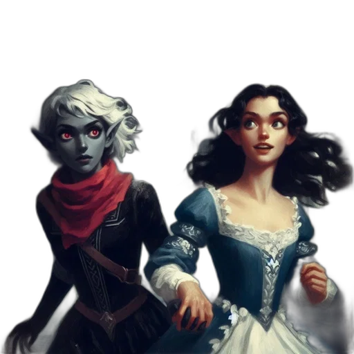 fantasy art, concept art, comic book art, pixel art transparent PNG cut-out