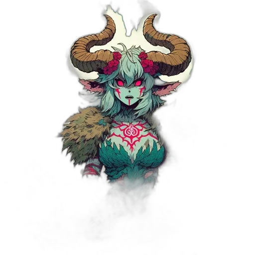 creature, dragon, mask, crown transparent PNG cut-out