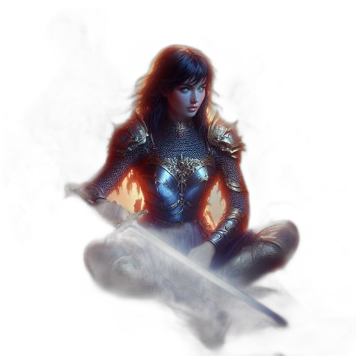 sword, weapon, fantasy art, comic book art transparent PNG cut-out