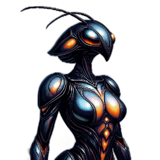 robot, dress, creature, animal transparent PNG cut-out
