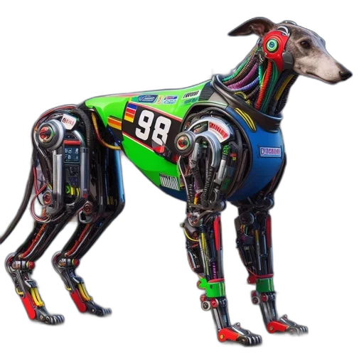 robot, animal, jacket, dress transparent PNG cut-out
