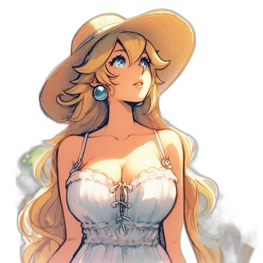 dress, hat, crown, concept art transparent PNG cut-out