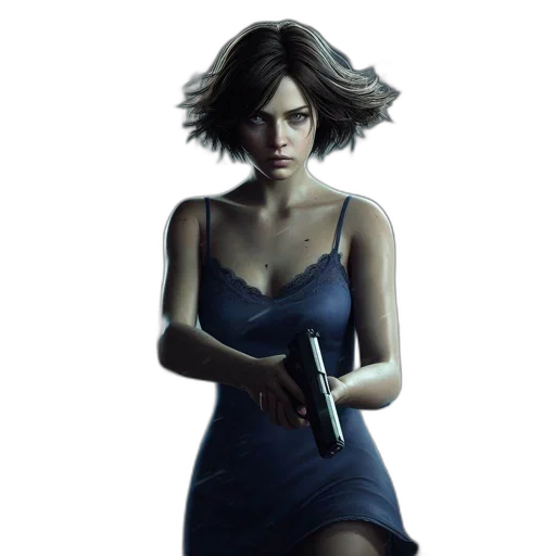dress, face, concept art, fantasy art transparent PNG cut-out