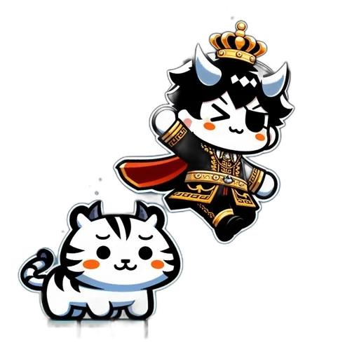 crown, staff, pixel art, cartoon transparent PNG cut-out