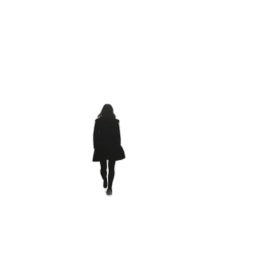 dress, jacket, staff, face transparent PNG cut-out