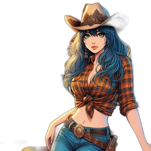 hat, comic book art, fantasy art, concept art transparent PNG cut-out