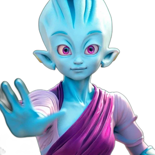 face, creature, staff, mask transparent PNG cut-out