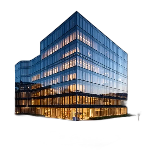 building, 3d render, concept art, photorealistic transparent PNG cut-out