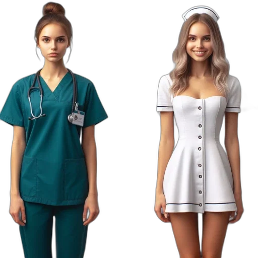 dress, concept art, photorealistic, 3d render transparent PNG cut-out