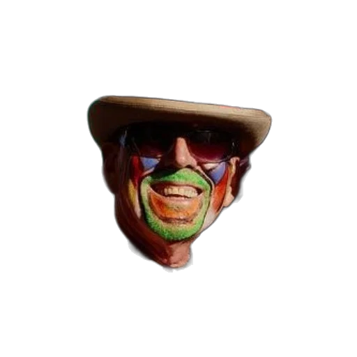 mask, face, hat, staff transparent PNG cut-out