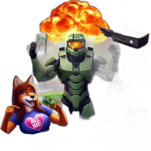 robot, weapon, pixel art, concept art transparent PNG cut-out