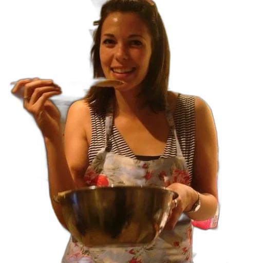 staff, food, woman, kitchen transparent PNG cut-out