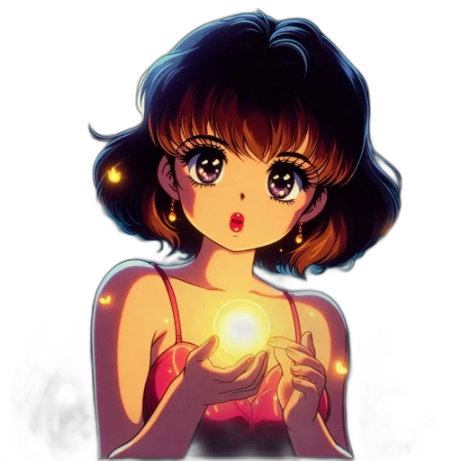 jewelry, dress, anime, pixel art transparent PNG cut-out