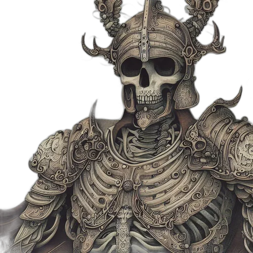 mask, concept art, fantasy art, 3d render transparent PNG cut-out