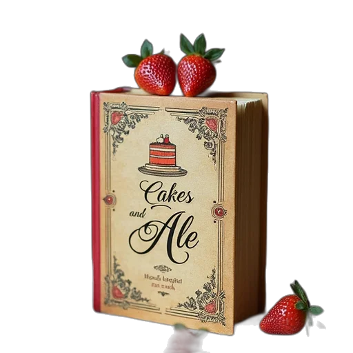 food, cover, book, cakes transparent PNG cut-out