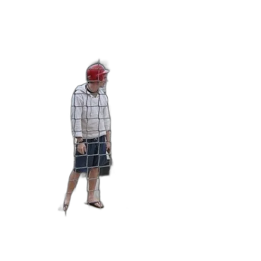 dress, jacket, creature, hat transparent PNG cut-out