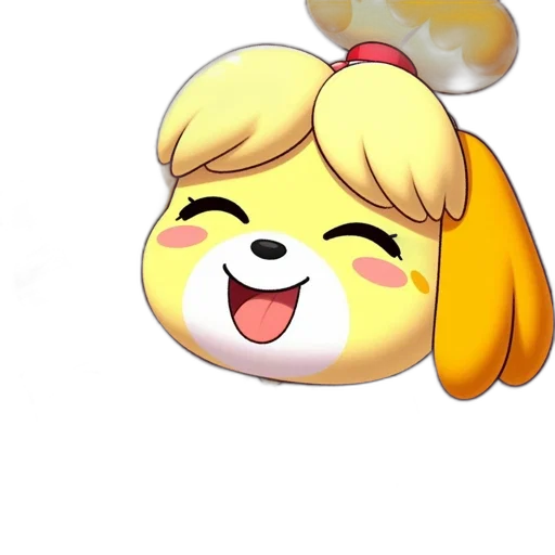 staff, animal, face, anime transparent PNG cut-out