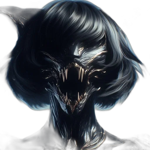 mask, face, creature, hair transparent PNG cut-out