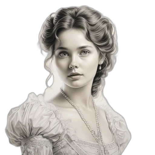 face, dress, jewelry, crown transparent PNG cut-out