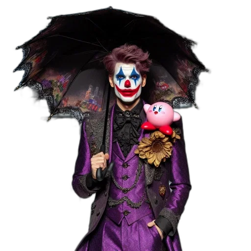 umbrella, mask, concept art, cartoon transparent PNG cut-out