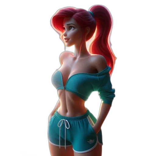 dress, concept art, fantasy art, 3d render transparent PNG cut-out