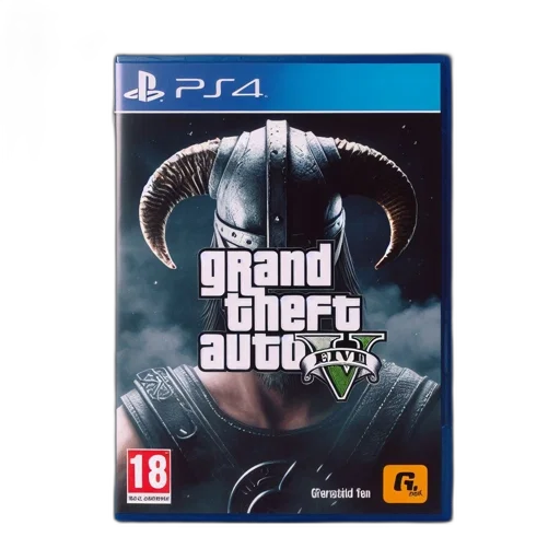 playstation, game, case, grand transparent PNG cut-out