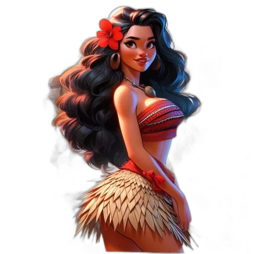 hair, dress, fantasy art, concept art transparent PNG cut-out