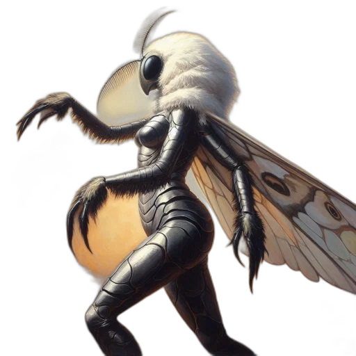creature, robot, mask, jacket transparent PNG cut-out