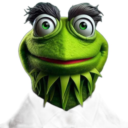 face, mask, staff, creature transparent PNG cut-out