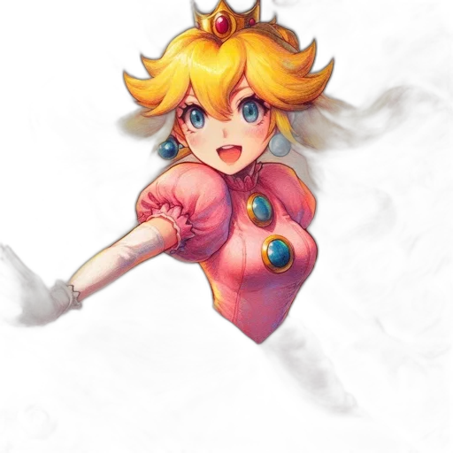crown, dress, weapon, staff transparent PNG cut-out