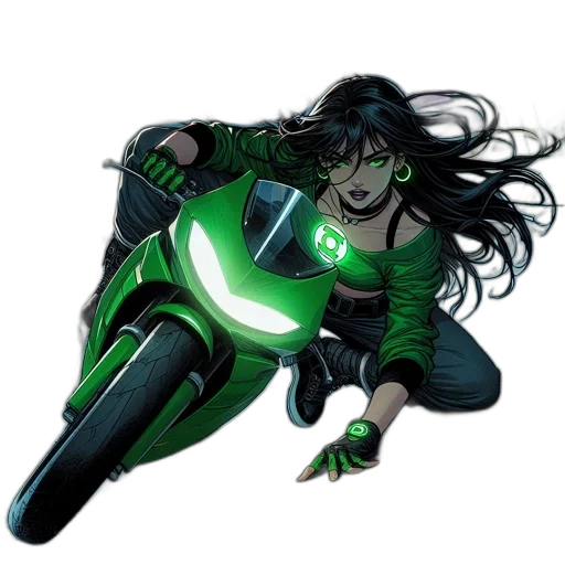 comic book art, concept art, cartoon, fantasy art transparent PNG cut-out