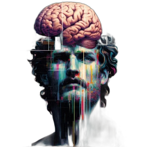 face, crown, robot, concept art transparent PNG cut-out