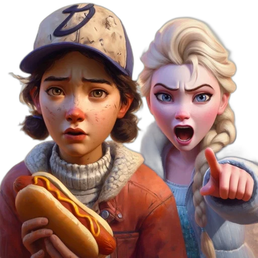 food, face, weapon, hat transparent PNG cut-out